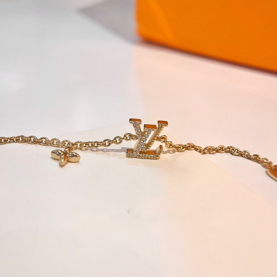 [⭐Haelin Jewelry]LOGO STAR MOTIF GOLD BRACELET