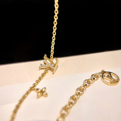 [⭐Haelin Jewelry]LOGO STAR MOTIF GOLD BRACELET