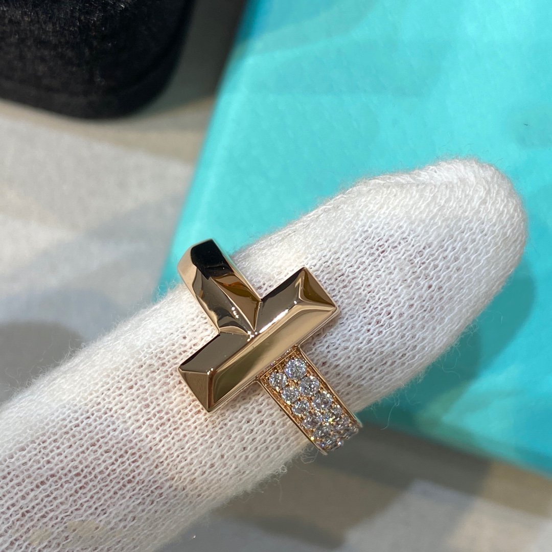 [Haelin Jewelry]T WIRE MEDIUM DIAMOND RING