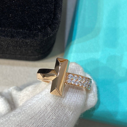 [Haelin Jewelry]T WIRE MEDIUM DIAMOND RING
