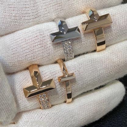 [Haelin Jewelry]T WIRE MEDIUM DIAMOND RING