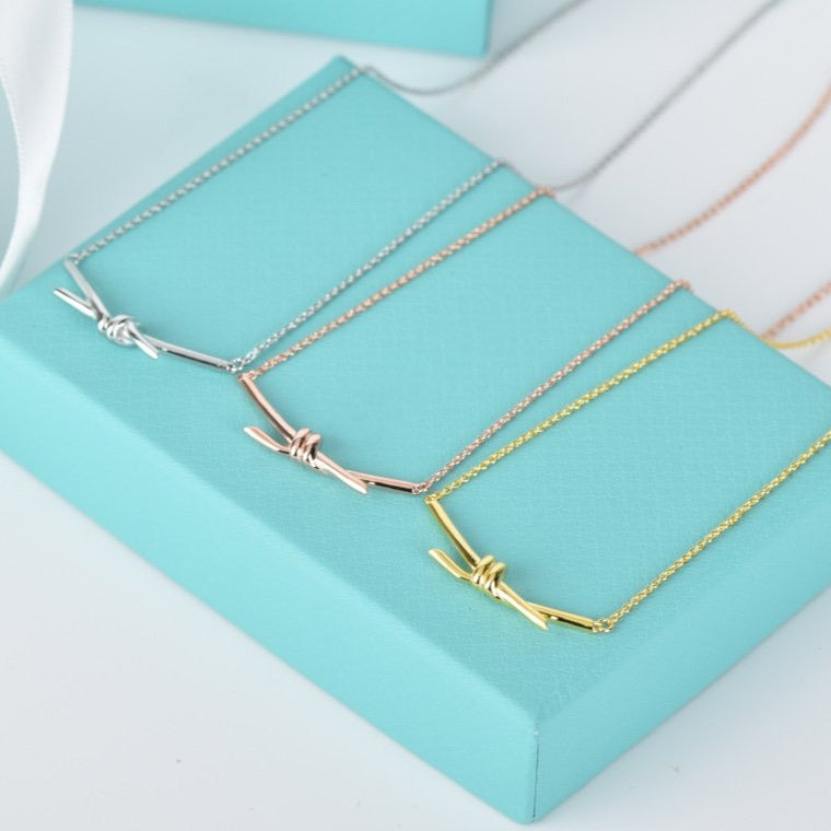 [Haelin Jewelry]KNOT NECKLACE
