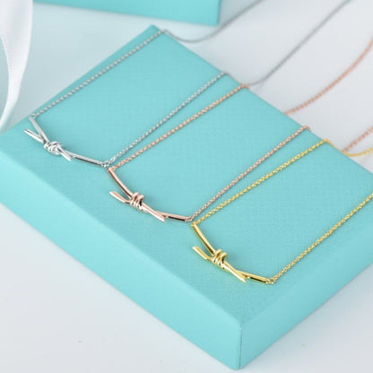 [Haelin Jewelry]KNOT NECKLACE