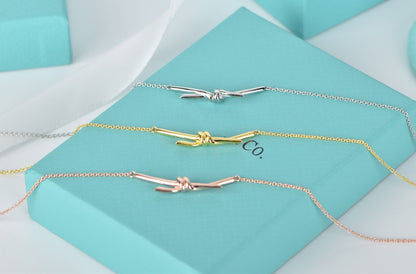 [Haelin Jewelry]KNOT NECKLACE
