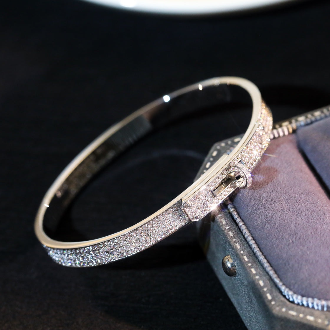 [⭐Haelin Jewelry]KELLY BRACELET DIAMOND PAVED