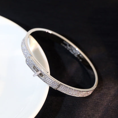 [⭐Haelin Jewelry]KELLY BRACELET DIAMOND PAVED