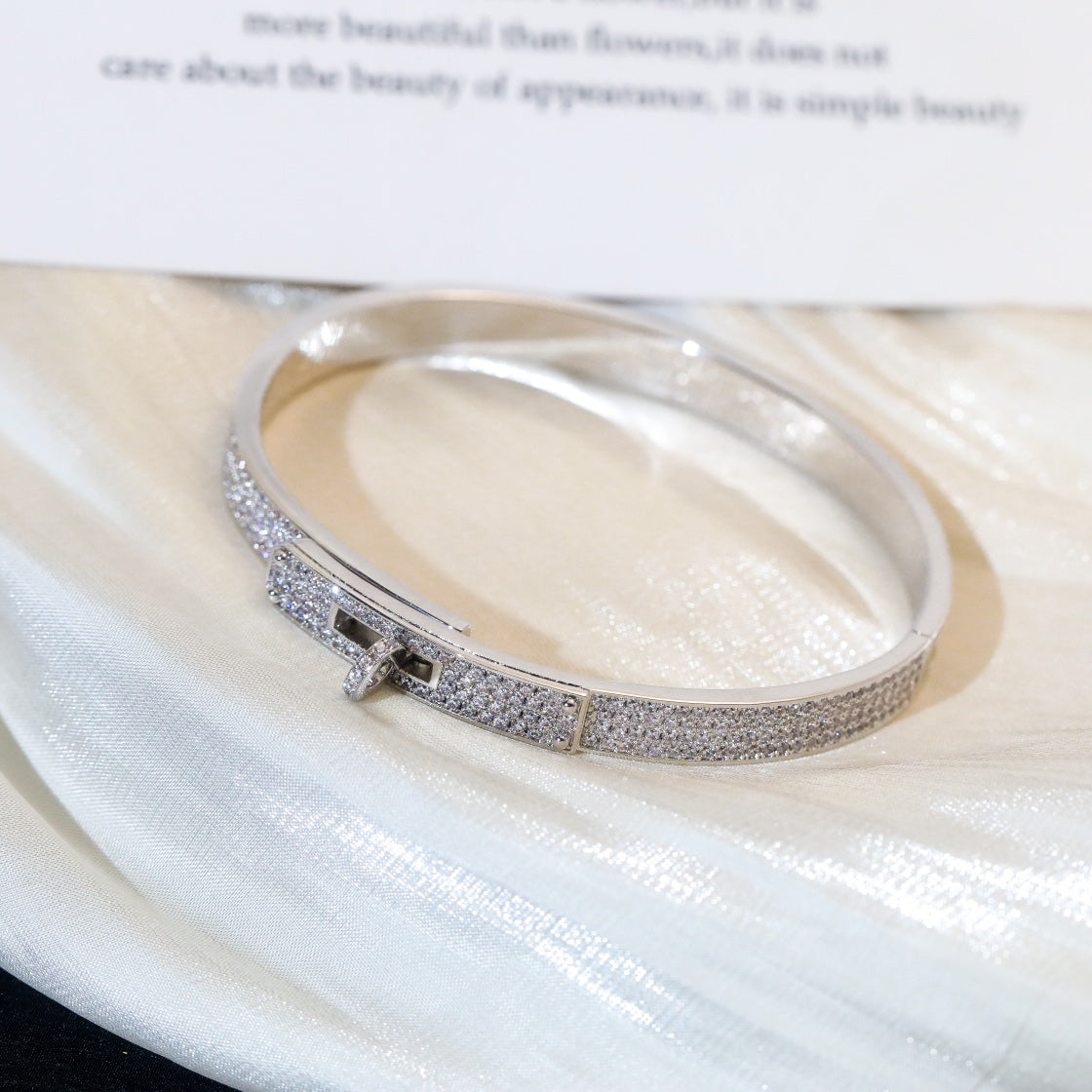 [⭐Haelin Jewelry]KELLY BRACELET DIAMOND PAVED