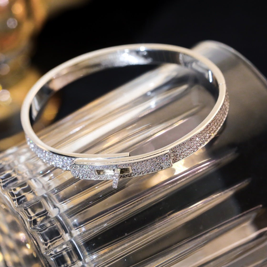[⭐Haelin Jewelry]KELLY BRACELET DIAMOND PAVED