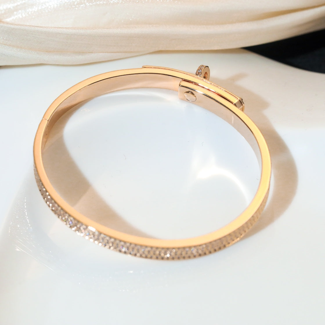 [⭐Haelin Jewelry]KELLY BRACELET DIAMOND PAVED