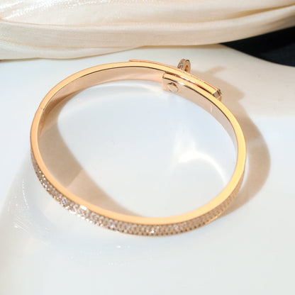 [⭐Haelin Jewelry]KELLY BRACELET DIAMOND PAVED