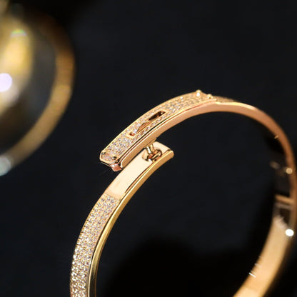 [⭐Haelin Jewelry]KELLY BRACELET DIAMOND PAVED