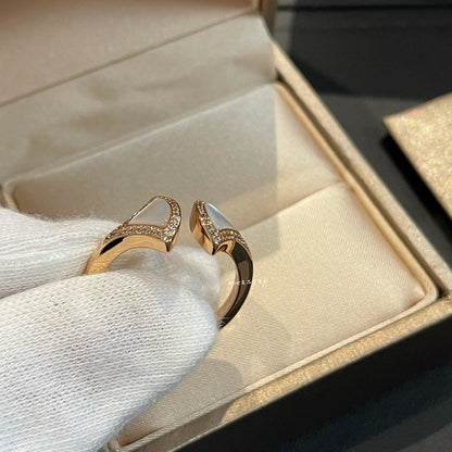 [⭐Haelin Jewelry]DREAM MOP DIAMOND OPEN RING