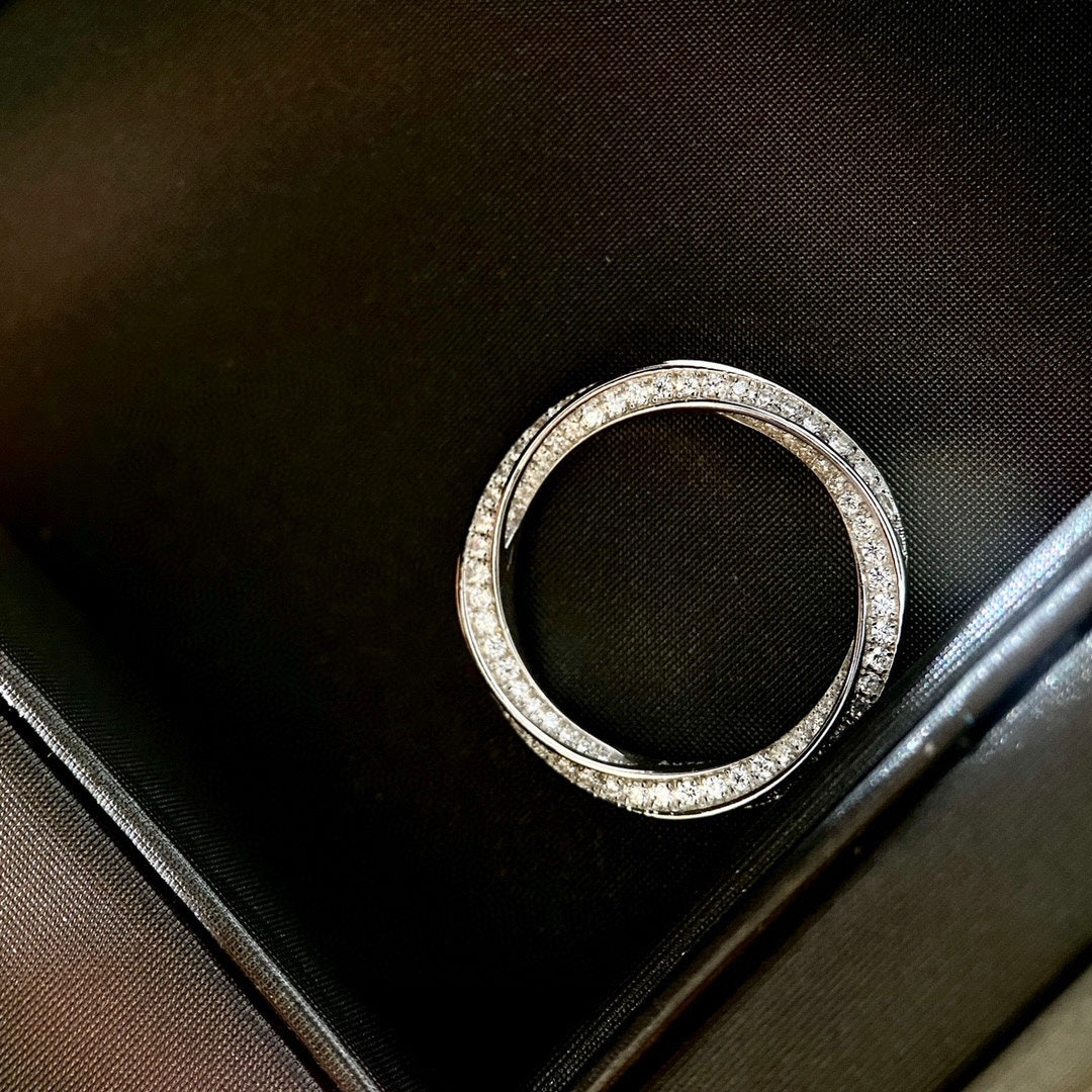 [Haelin Jewelry]SPIRAL DIAMOND RING