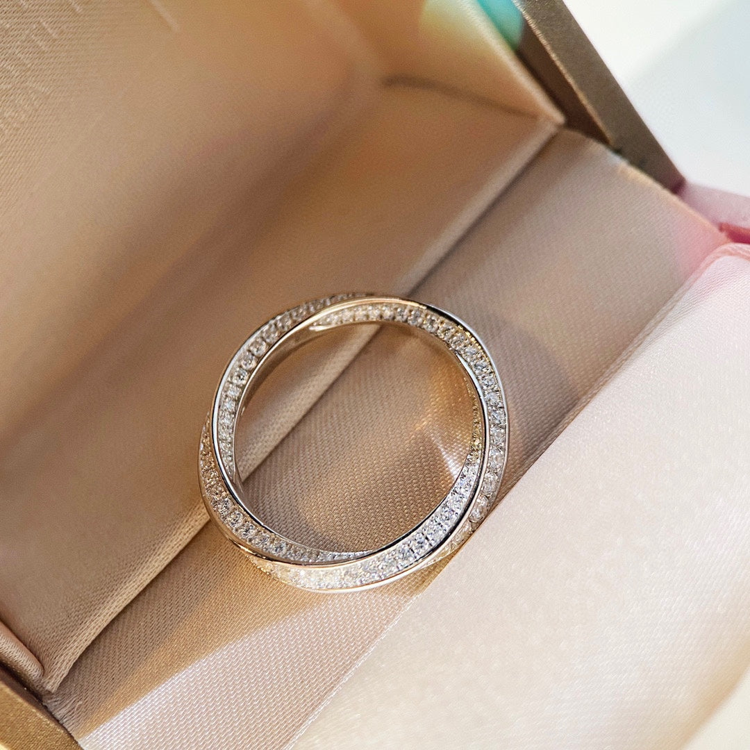 [Haelin Jewelry]SPIRAL DIAMOND RING