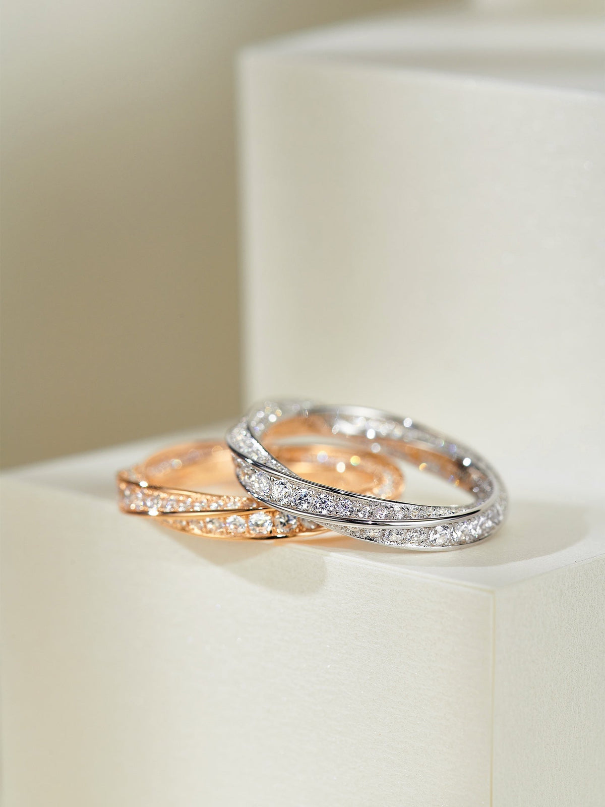 [Haelin Jewelry]SPIRAL DIAMOND RING