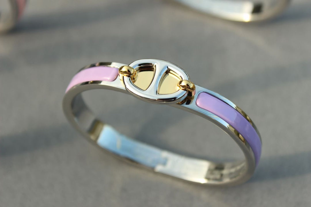 [⭐Haelin Jewelry]CLIC CHAINE SILVER BRACELET