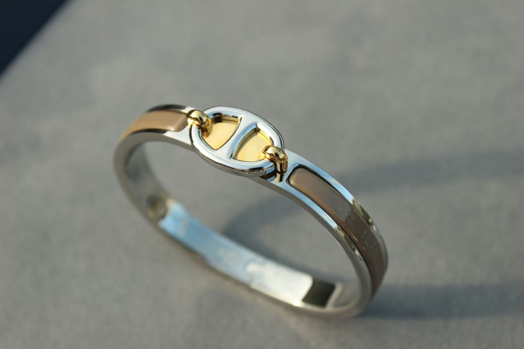 [⭐Haelin Jewelry]CLIC CHAINE SILVER BRACELET