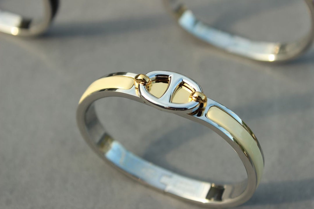 [⭐Haelin Jewelry]CLIC CHAINE SILVER BRACELET