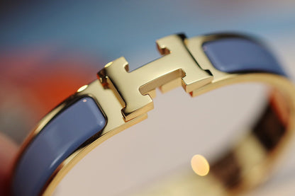 [⭐Haelin Jewelry]H BRACELET 12MM BLUE GRAY