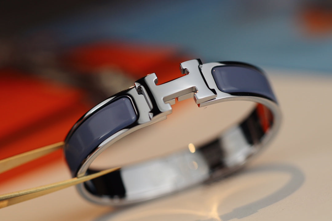 [⭐Haelin Jewelry]H BRACELET 12MM BLUE GRAY