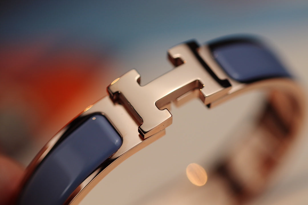 [⭐Haelin Jewelry]H BRACELET 12MM BLUE GRAY