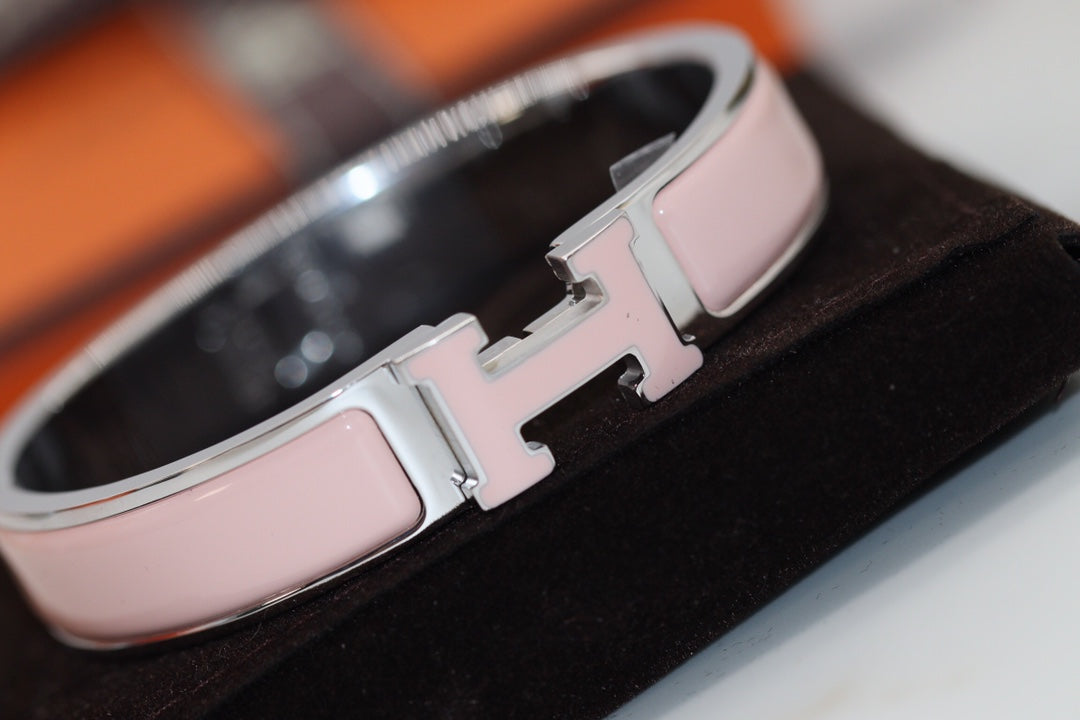 [⭐Haelin Jewelry]H BRACELET 12MM PINK