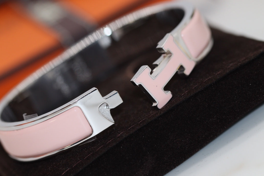 [⭐Haelin Jewelry]H BRACELET 12MM PINK