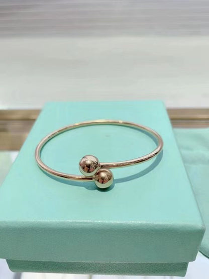 [Haelin Jewelry]CITY HARDWEAR BALL BYPASS BRACELET