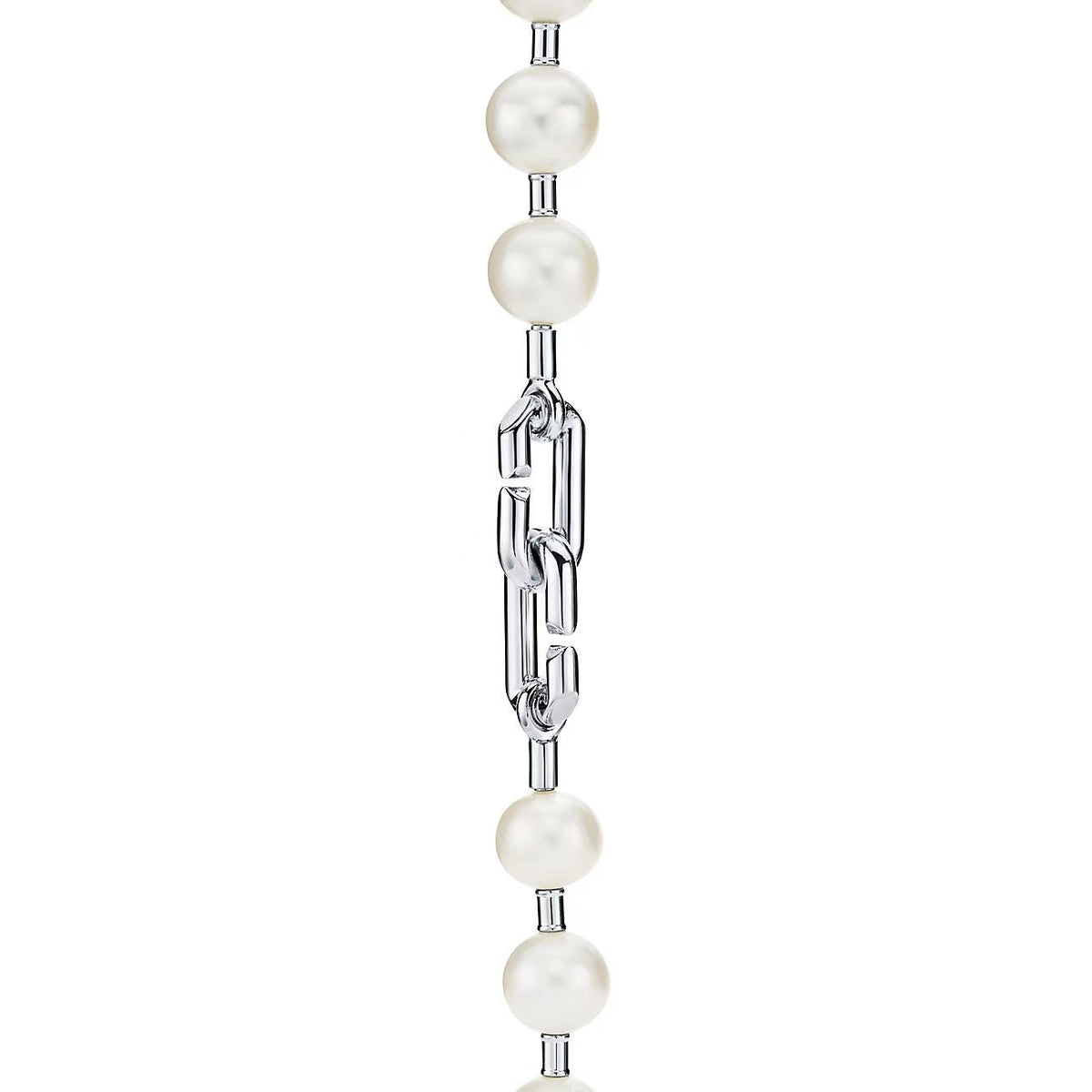 [Haelin Jewelry]HARDWEAR PEARL WRAP NECKLACE