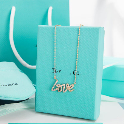 [Haelin Jewelry]PALOMA S GRAFFITI LOVE NECKLACE DIAMOND