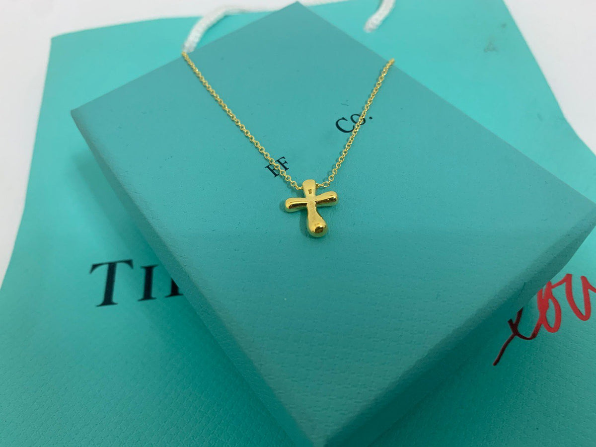[Haelin Jewelry]CROSS PENDANT MINI BARE CROSS NECKLACE