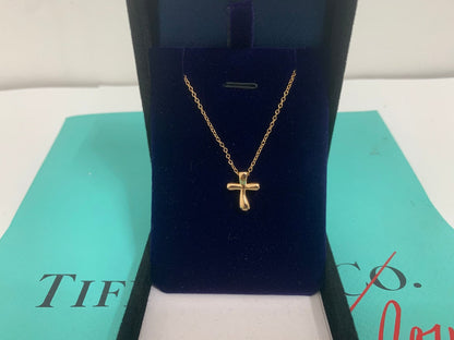 [Haelin Jewelry]CROSS PENDANT MINI BARE CROSS NECKLACE