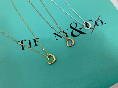 [Haelin Jewelry]HEART NECKLACE PENDANT STERLING