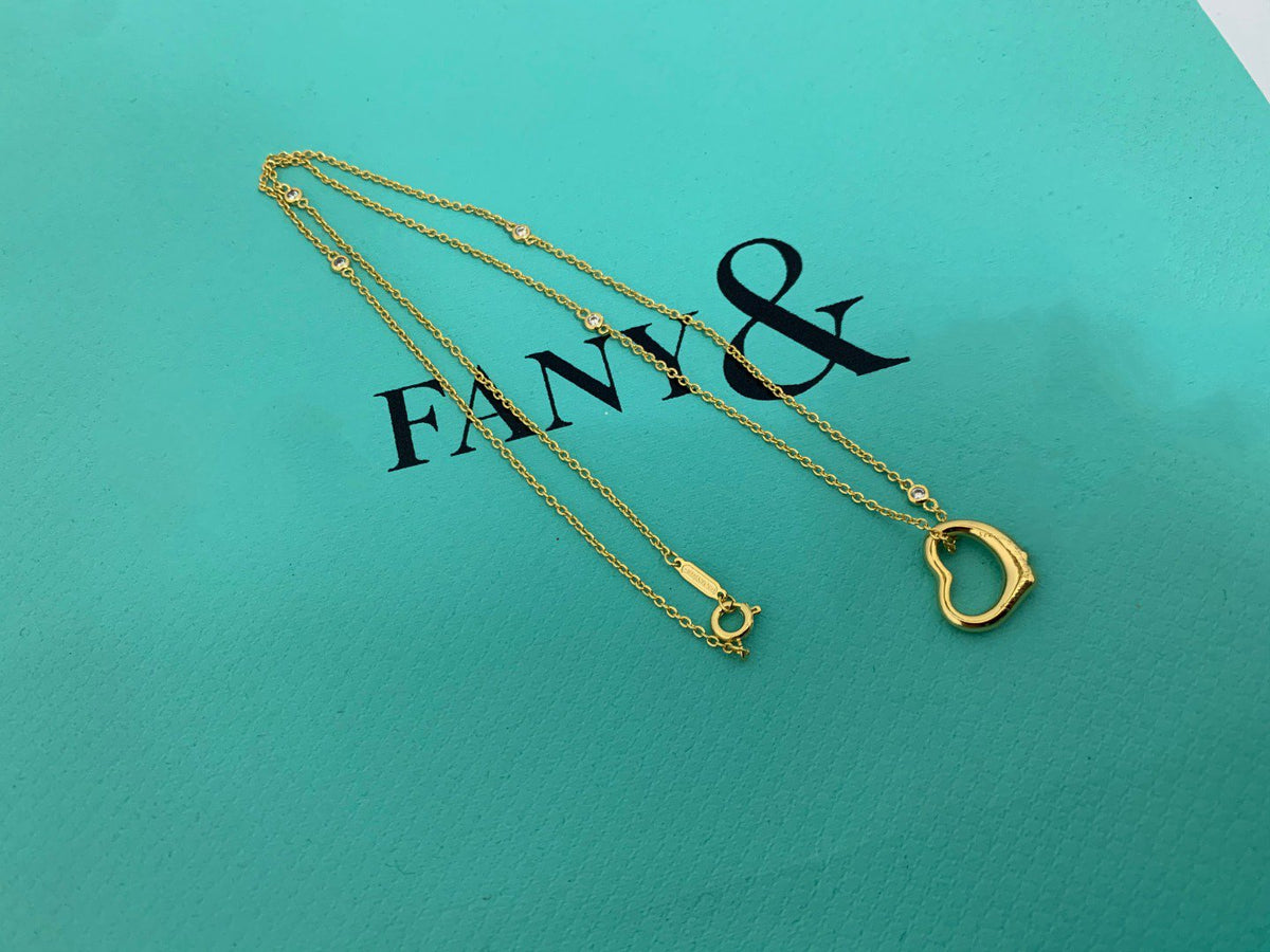[Haelin Jewelry]HEART NECKLACE PENDANT STERLING