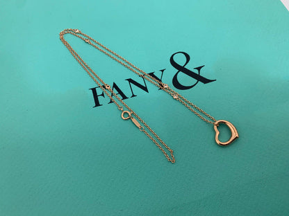 [Haelin Jewelry]HEART NECKLACE PENDANT STERLING