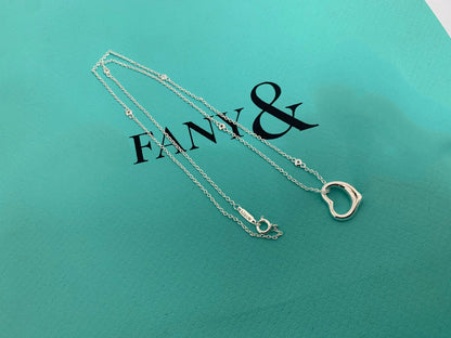 [Haelin Jewelry]HEART NECKLACE PENDANT STERLING