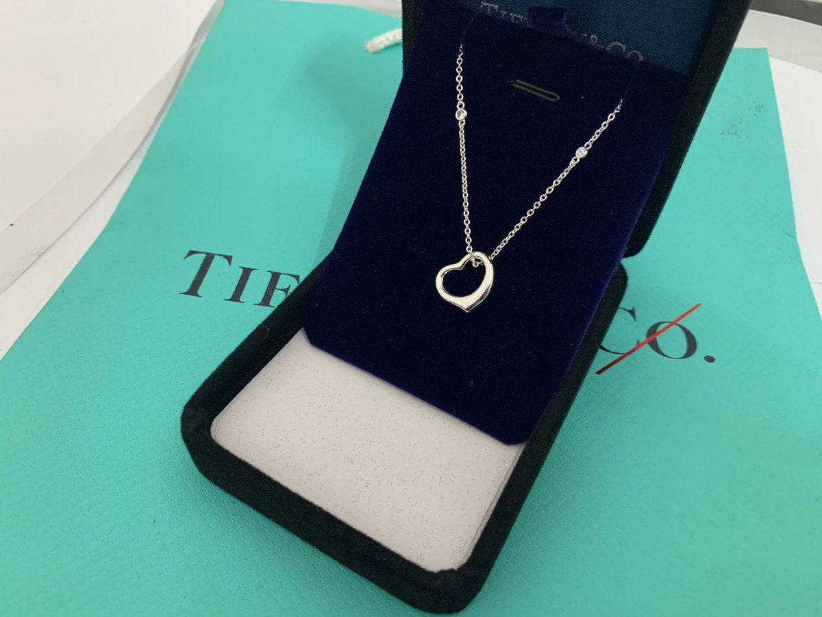 [Haelin Jewelry]HEART NECKLACE PENDANT STERLING