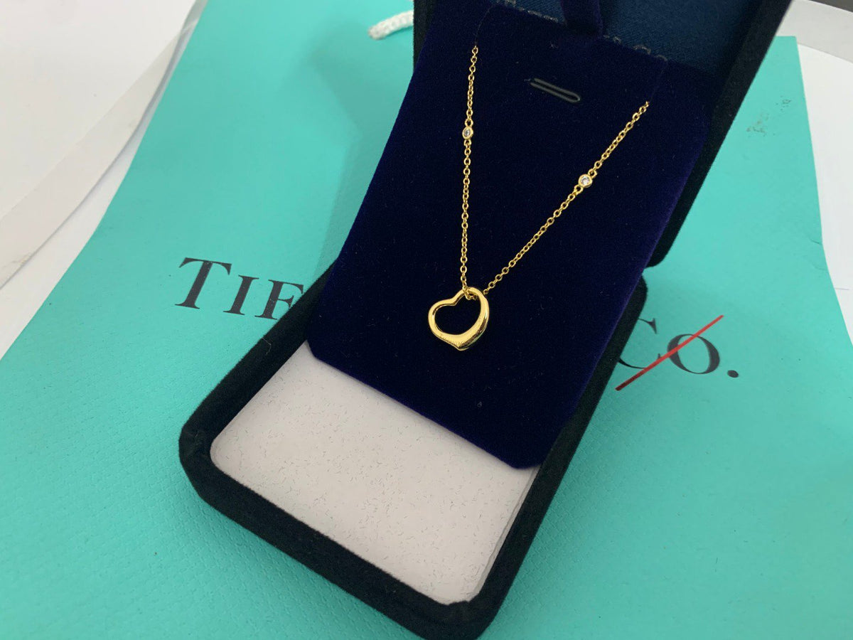 [Haelin Jewelry]HEART NECKLACE PENDANT STERLING