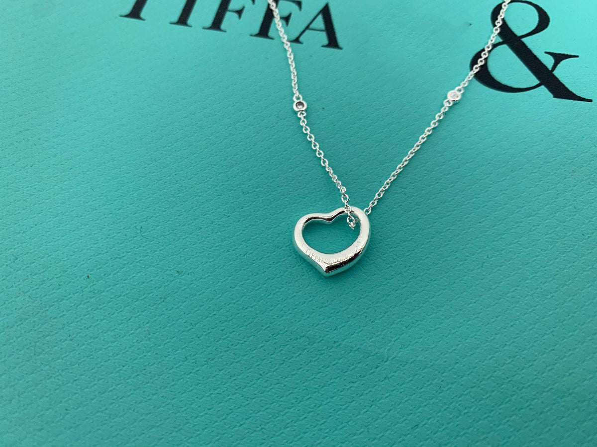 [Haelin Jewelry]HEART NECKLACE PENDANT STERLING
