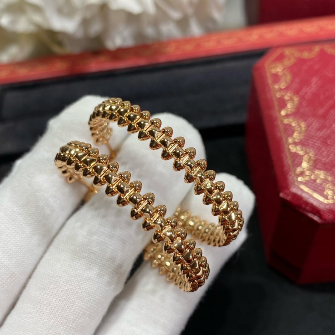 [⭐Haelin Jewelry]CLASH LARGE HOOP EARRINGS
