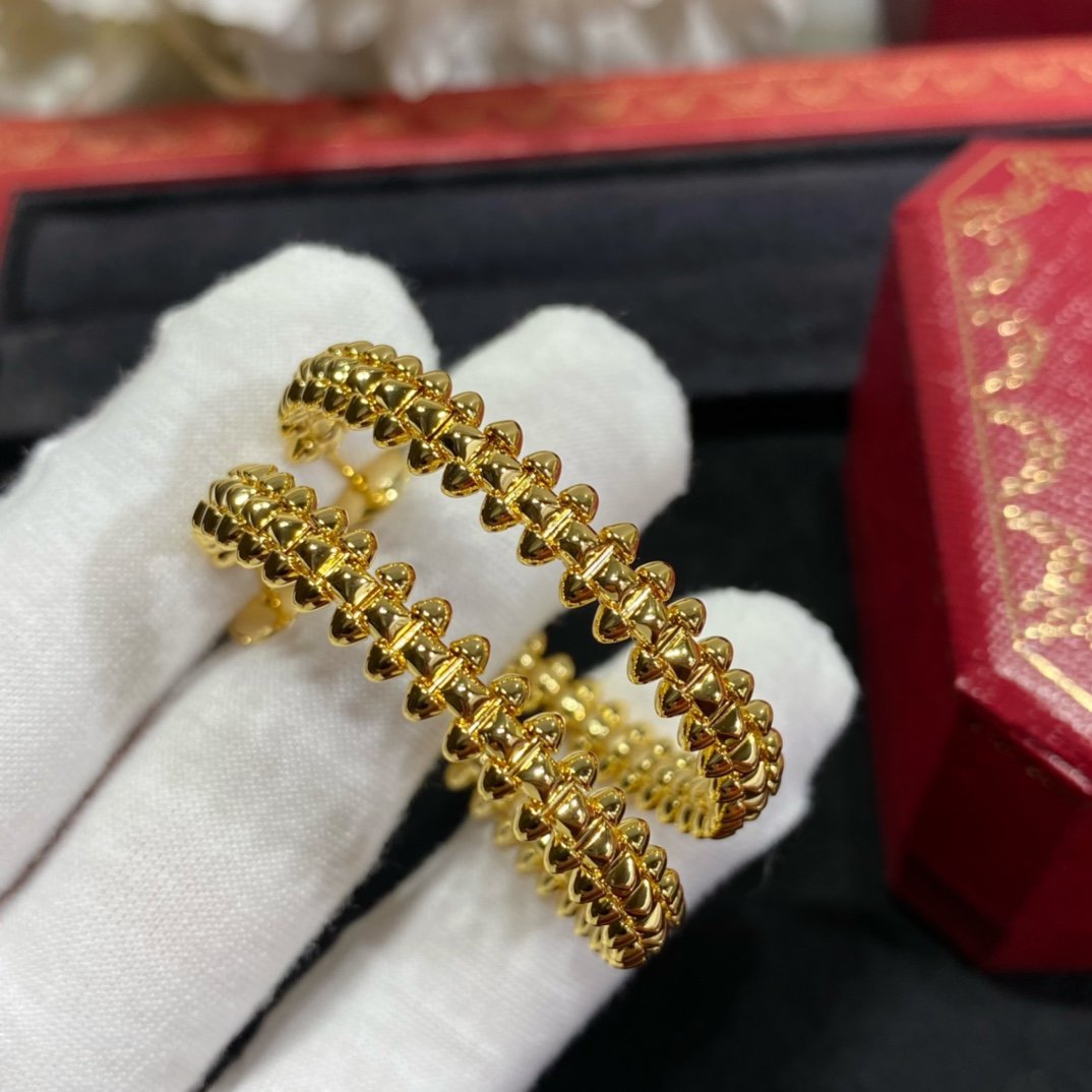 [⭐Haelin Jewelry]CLASH LARGE HOOP EARRINGS