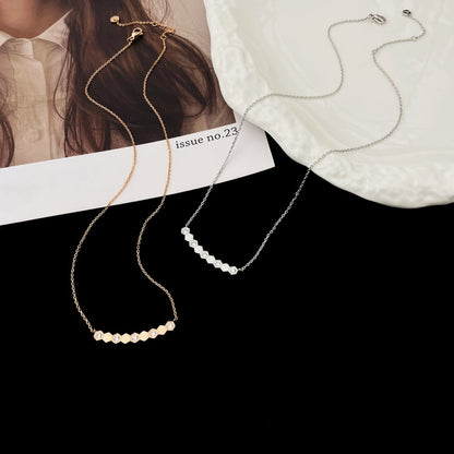 [⭐Haelin Jewelry]BEE MY LOVE DIAMOND NECKLACE