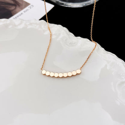 [⭐Haelin Jewelry]BEE MY LOVE DIAMOND NECKLACE