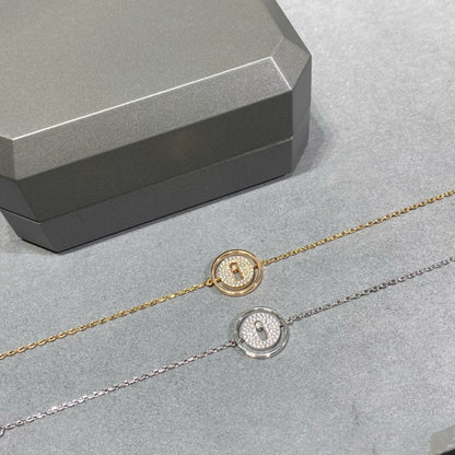 [⭐Haelin Jewelry]Demo MOVE DIAMOND PAVED BRACELET
