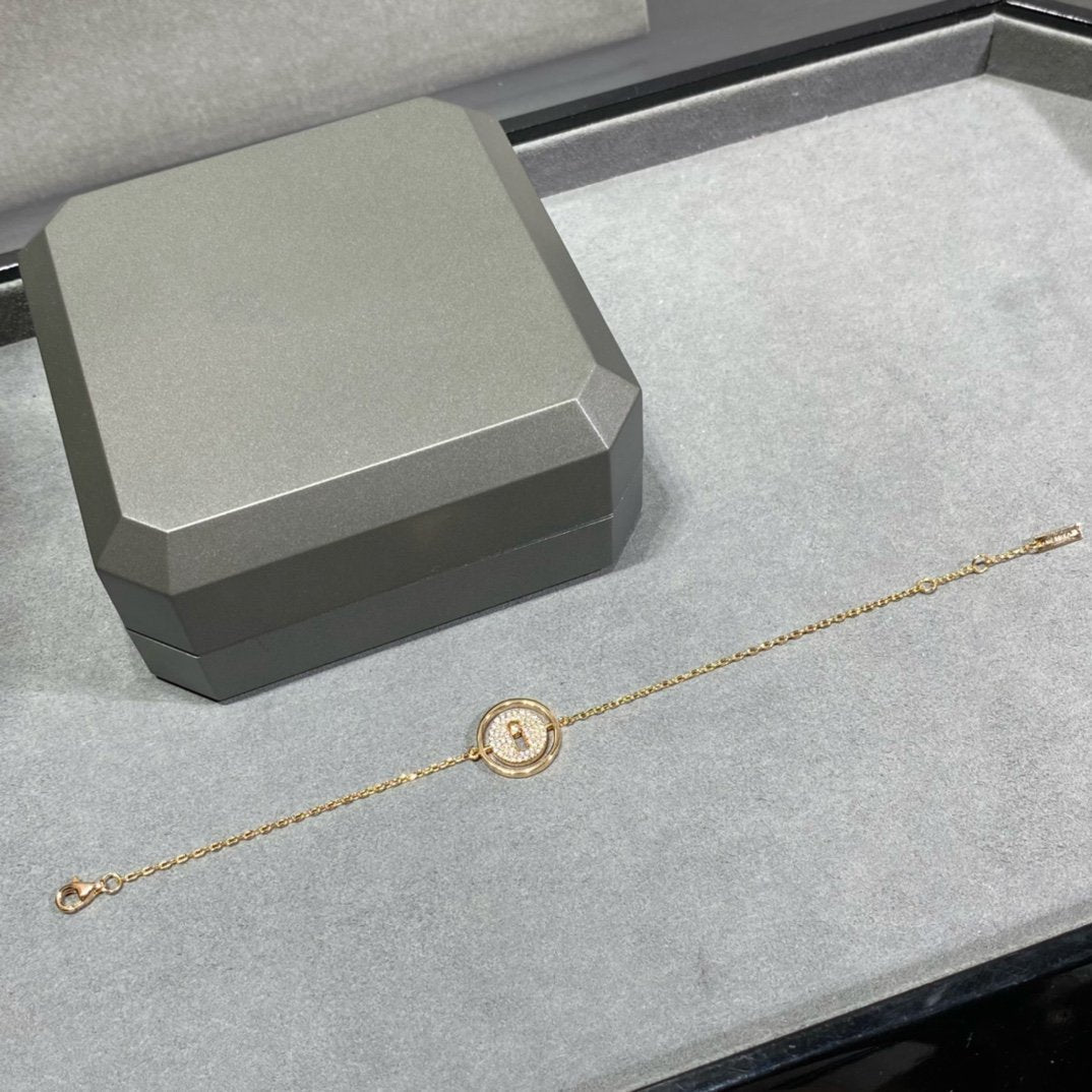 [⭐Haelin Jewelry]Demo MOVE DIAMOND PAVED BRACELET
