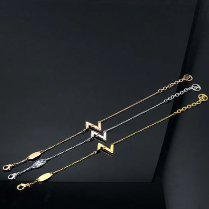 [⭐Haelin Jewelry]VOLT LV LOGO BRACELET