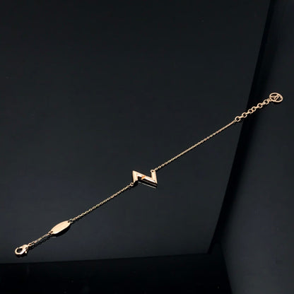 [⭐Haelin Jewelry]VOLT LV LOGO BRACELET