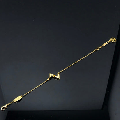[⭐Haelin Jewelry]VOLT LV LOGO BRACELET