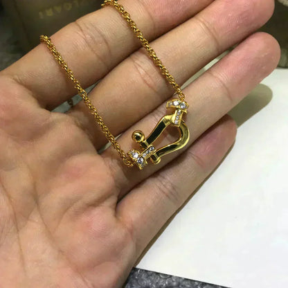 [⭐Haelin Jewelry]FORCE 10 DIAMOND NECKLACE
