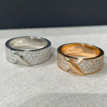[⭐Haelin Jewelry]LIENS EVIDENCE  DIAMOND PAVED RING